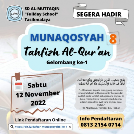 Munaqosah SD Al-Muttaqin 2022