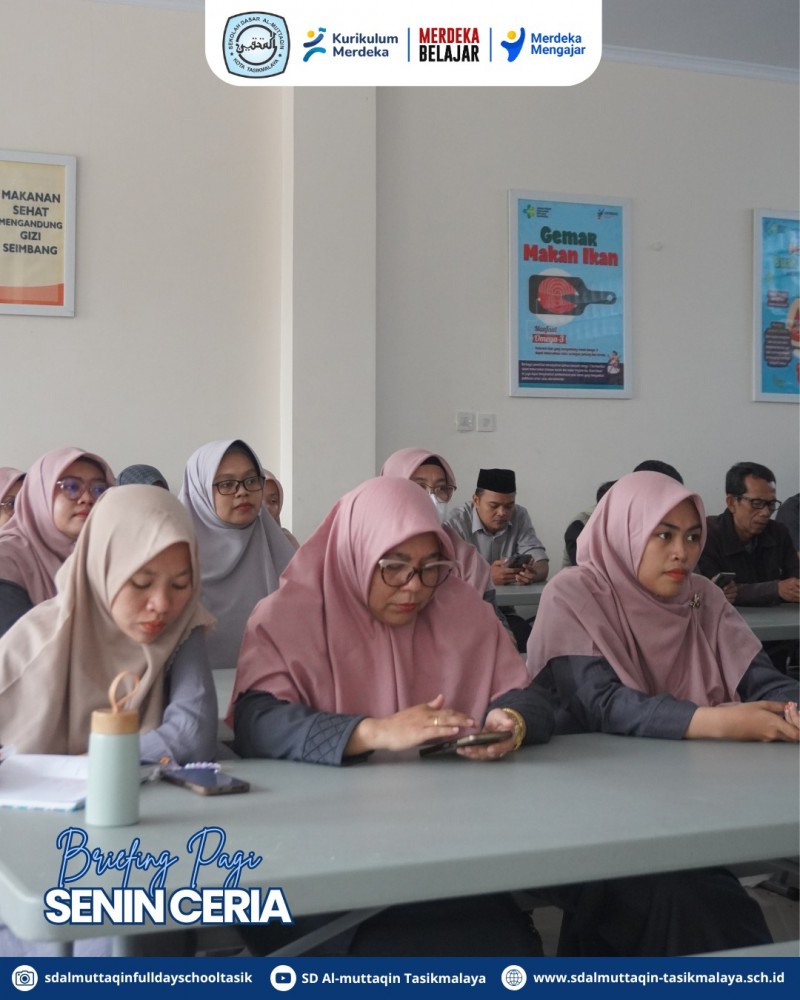 Briefing Pagi Guru Senin Ceria 11 Agustus 2025