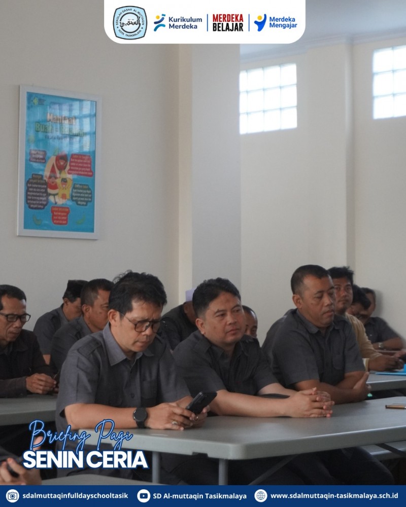 Briefing Pagi Guru Senin Ceria 11 Agustus 2025