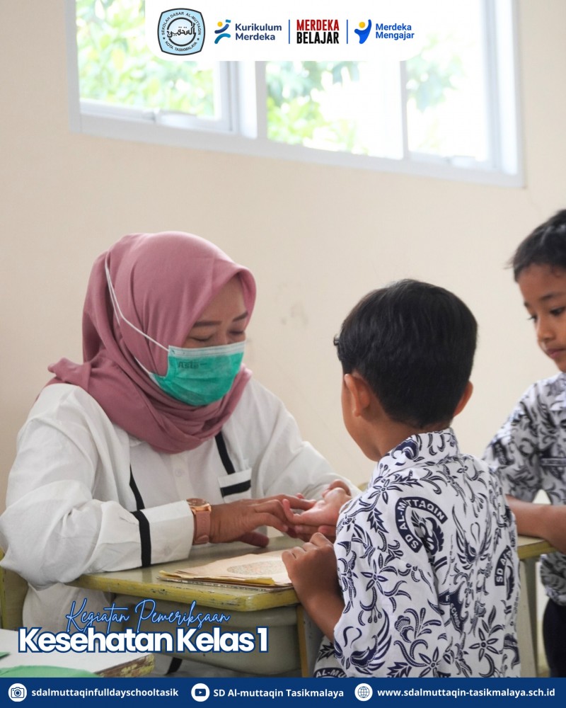 Kegiatan Pemeriksaan Kesehatan Kelas 1