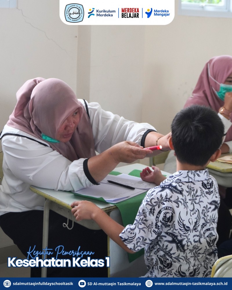 Kegiatan Pemeriksaan Kesehatan Kelas 1