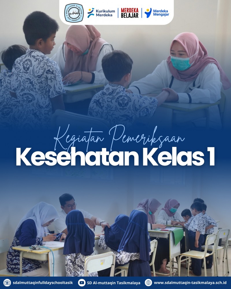 Kegiatan Pemeriksaan Kesehatan Kelas 1