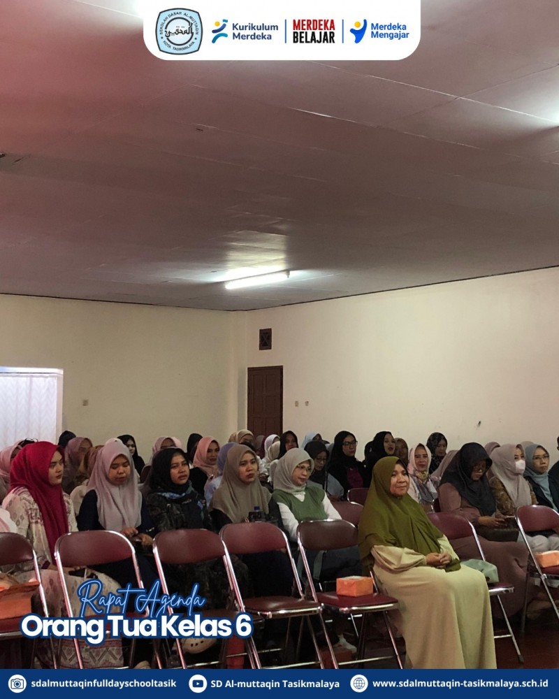 Rapat Agenda Orang Tua Kelas 6