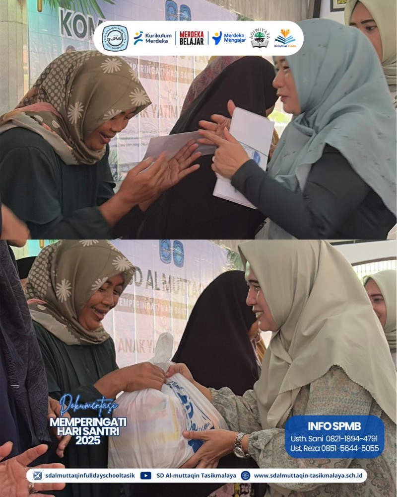 SD Al-Muttaqin Peringati Hari Santri Nasional 2025