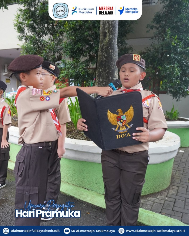 Upacara Memperingati Hari Pramuka 14 Agustus 2025