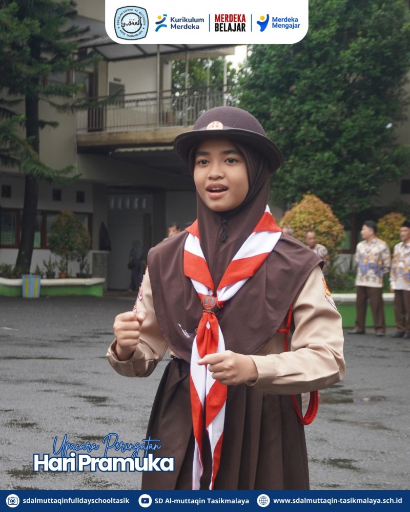 Upacara Memperingati Hari Pramuka 14 Agustus 2025