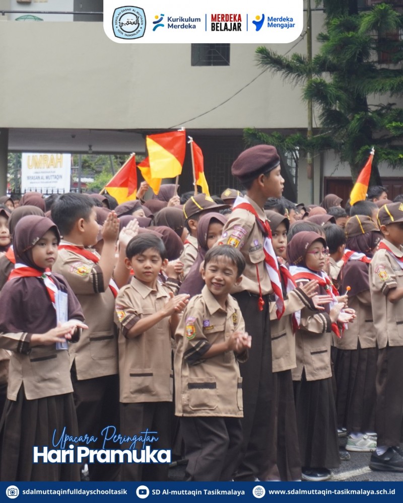 Upacara Memperingati Hari Pramuka 14 Agustus 2025