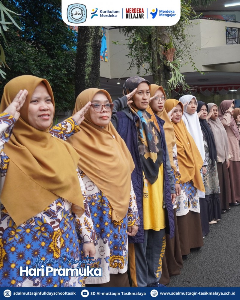 Upacara Memperingati Hari Pramuka 14 Agustus 2025