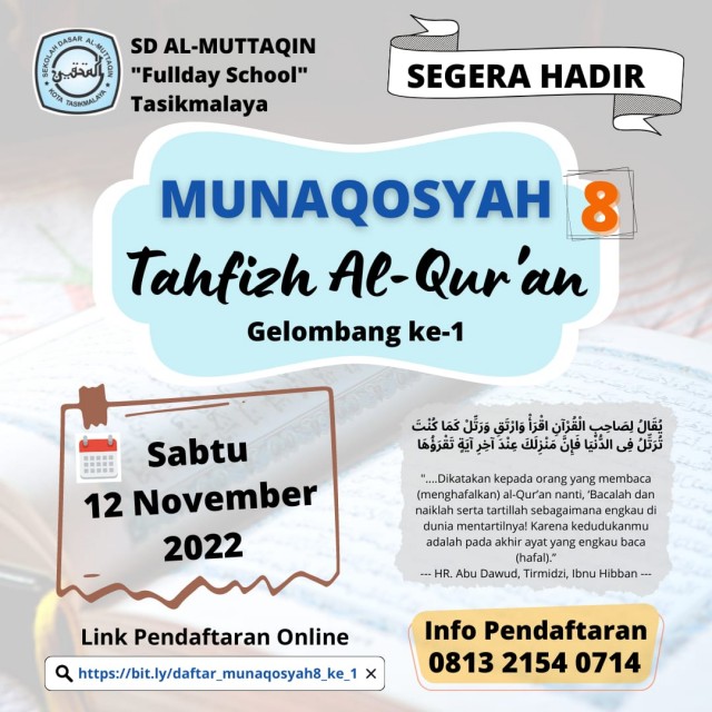 Munaqosah SD Al-Muttaqin 2022